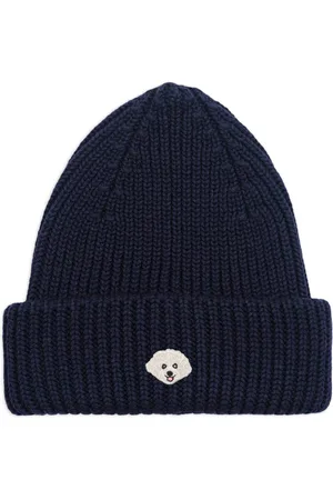 PELO FOUNDATION Dog-appliqu?? beanie