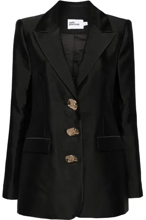 Self-Portrait Peak-lapels single-breasted blazer