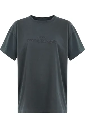 Maison Margiela Logo-embroidered cotton T-shirt