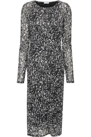 Patrizia Pepe Abstract-print midi dress