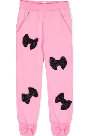 Wauw Capow by Bangbang Hope bow-detail track pants