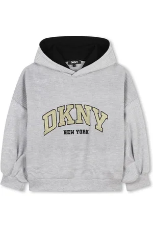 DKNY Logo-embroidered hoodie