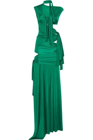 Dsquared2 Asymmetric maxi dress