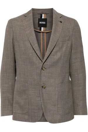 HUGO BOSS M??lange-effect blazer