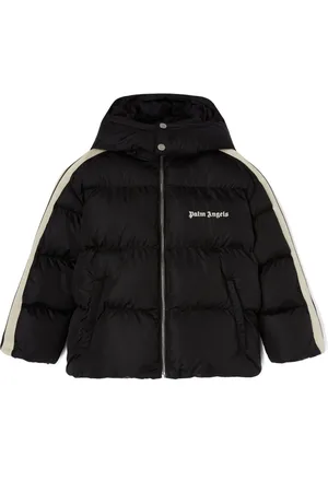 Palm Angels Logo-print padded jacket