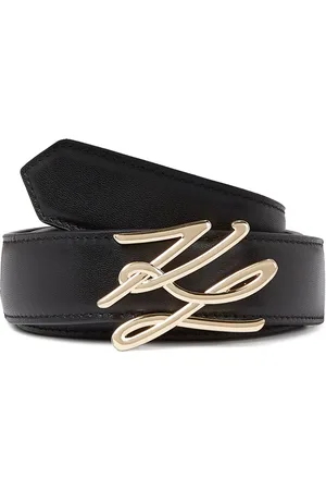 Karl Lagerfeld Autograph-buckle belt