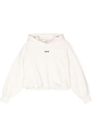 Msgm Logo-embroidered hoodie