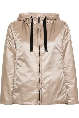 Max Mara Drawstring-hood padded jacket