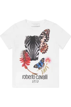 Roberto Cavalli Printed cotton T-shirt