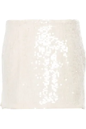 ROTATE Sequinned mini skirt