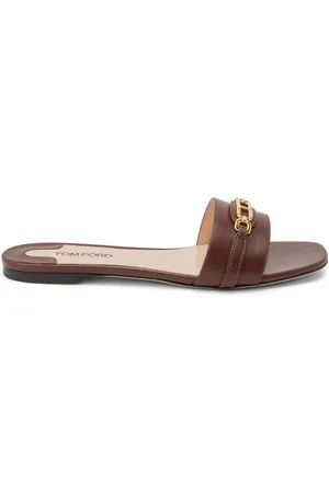 Tom Ford Whitney leather slides
