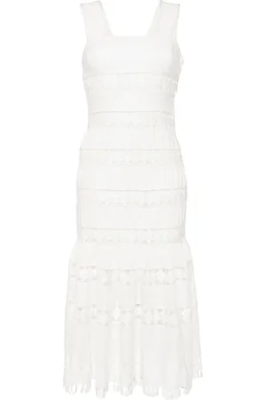 ZIMMERMANN Trimmed midi dress