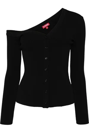Staud Off-shoulder cardigan