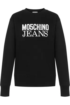 Moschino Big logo cotton sweatshirt