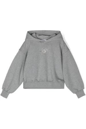 Msgm Crystal-embellished hoodie