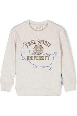 Scotch&Soda Mélange-effect sweatshirt