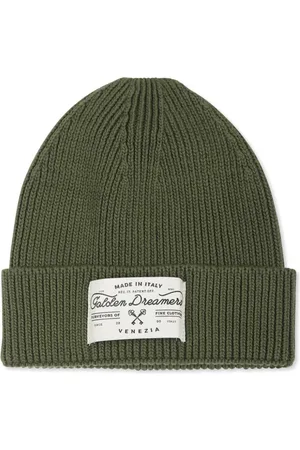 Golden Goose Logo tag beanie
