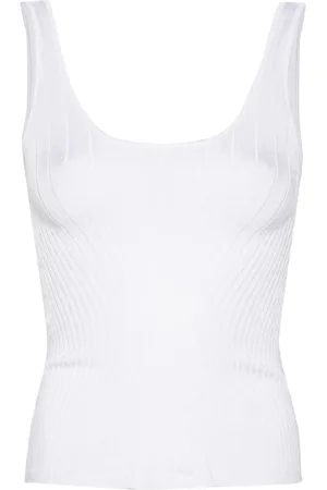 MUGLER Knit tank top