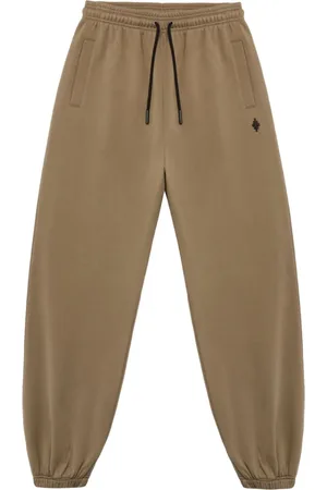 MARCELO BURLON Cross tapered track pants