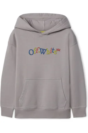 OFF-WHITE Bookish Crazy cotton hoodie