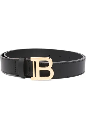 Balmain Logo-buckle belt