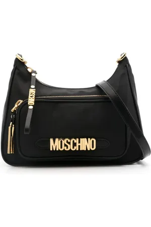 Moschino Logo-plaque shoulder bag