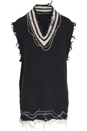 R13 Chain-embellished dress
