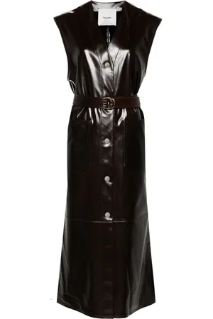 Nanushka Rainey sleeveless coat