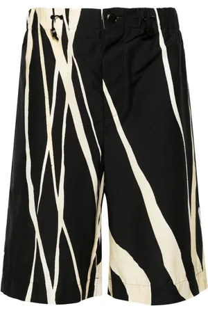 Nanushka Drawstring cotton-belnd bermuda shorts
