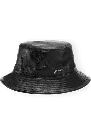 Ganni Appliqu??-logo bucket hat