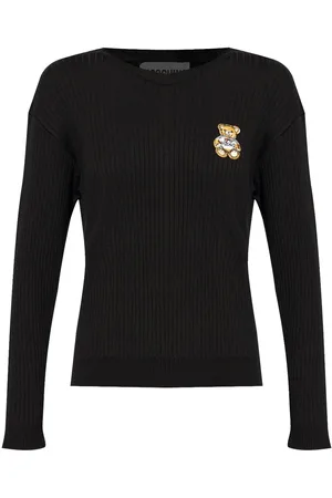 Moschino Logo-patch top