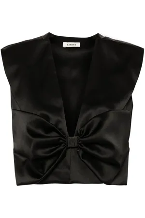 Sandro Bow-appliqu?? top