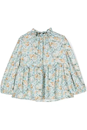 Il gufo Floral-print blouse