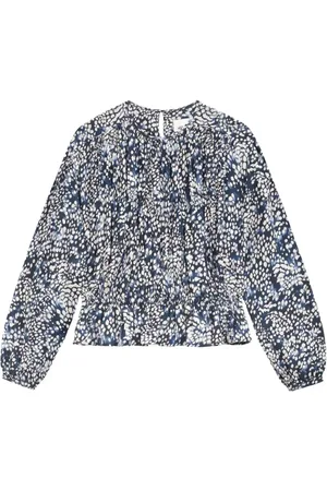 Isabel Marant Gelina cr??pe de chine blouse