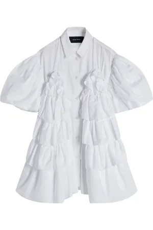 Simone Rocha Petal-sleeve frilled shirt