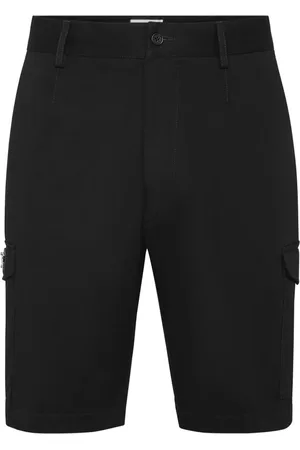 Philipp Plein Logo-plaque cargo shorts