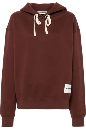Jil Sander Logo-appliqu?? hoodie