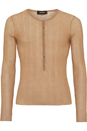 Dsquared2 Logo-plaque fine-knit jumper