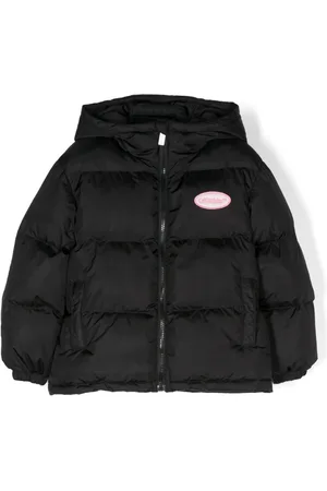 OFF-WHITE Logo-patch padded jacket