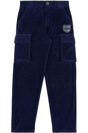 Moschino Logo-appliqu??d cargo trousers