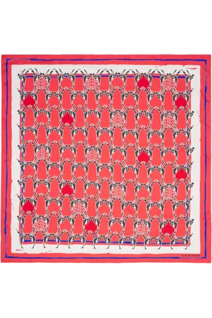 Lanvin Abstract-print silk scarf