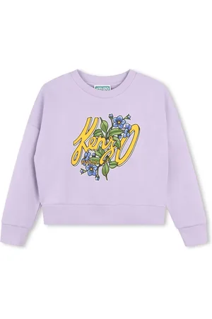 Kenzo Logo-print drop-shoulder sweatshirt