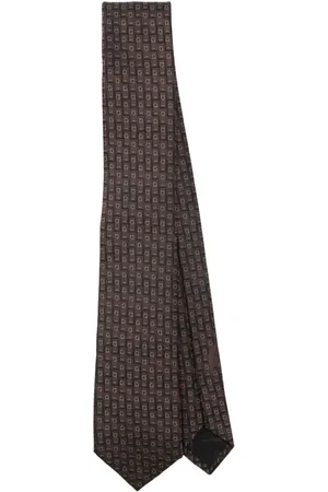 Salvatore Ferragamo Gancini-jacquard tie