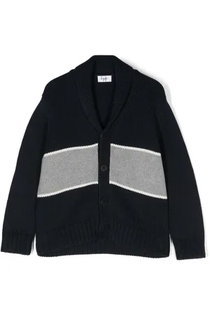 Il gufo Stripe-detail cardigan