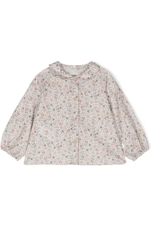 TEDDY & MINOU Floral-print shirt