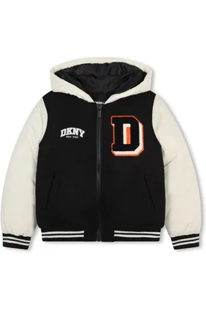 DKNY Logo-appliqu??d padded jacket