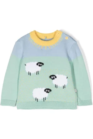 Stella McCartney Sheep-motif jumper