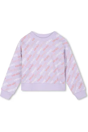 Kenzo Logo-print cotton sweatshirt