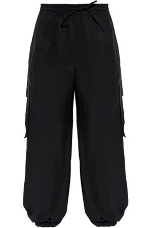 Y-3 Elasticated-wais cargo trousers