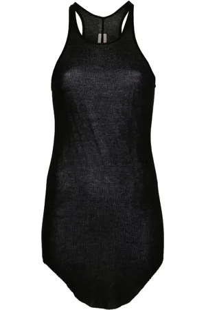 Rick Owens Racerback ribbed tank top